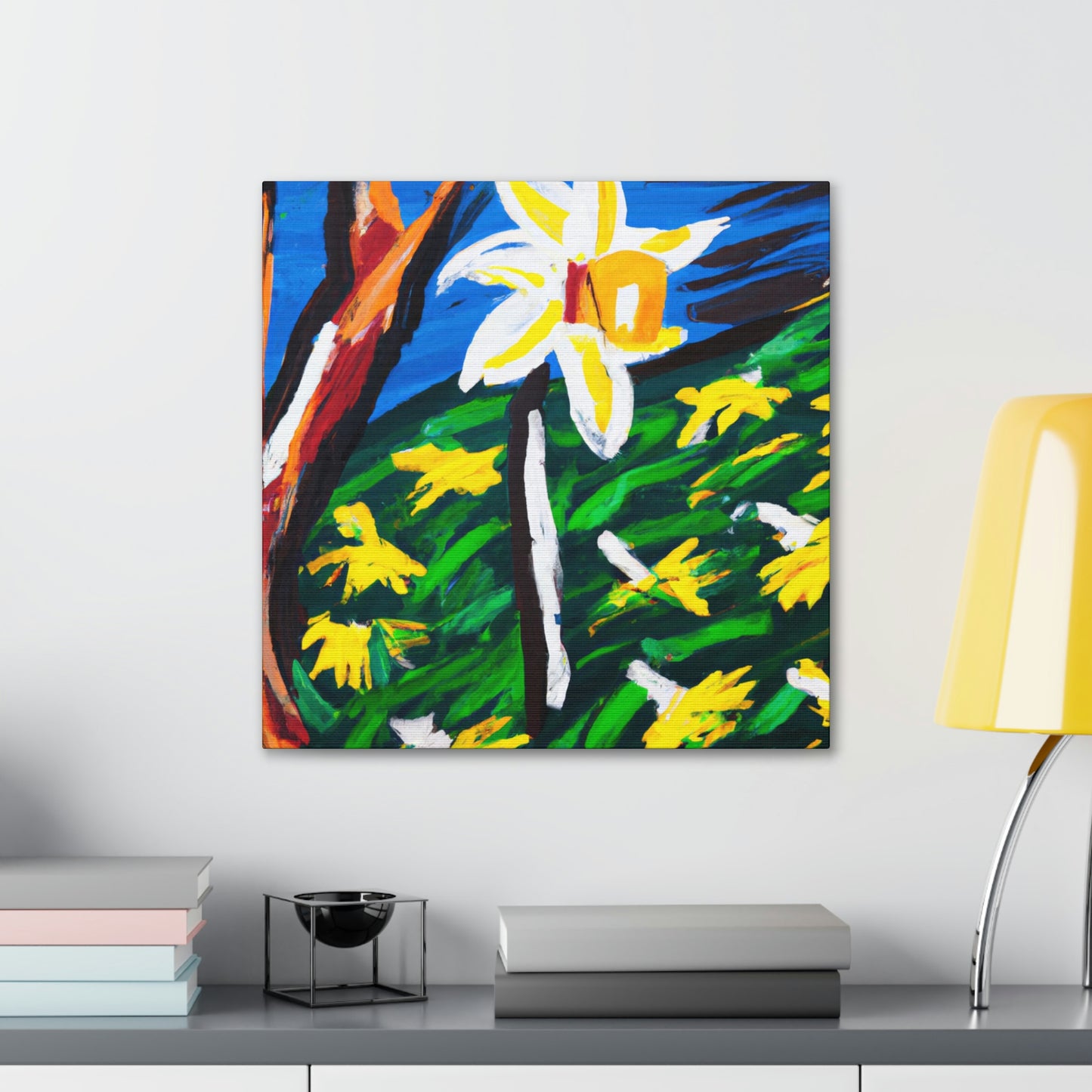 "Daffodils in Sunshine" - Canvas