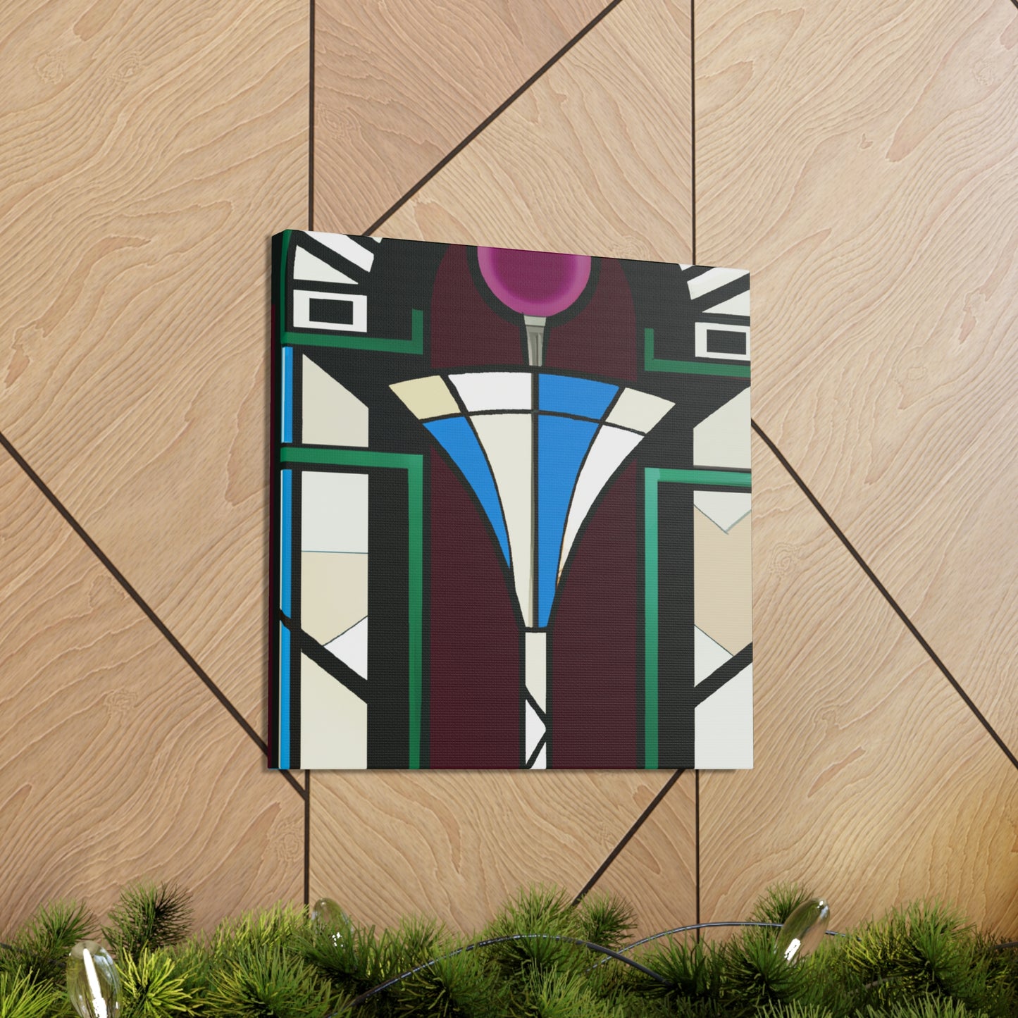 "Gleaming Wine Chalice" - Canvas