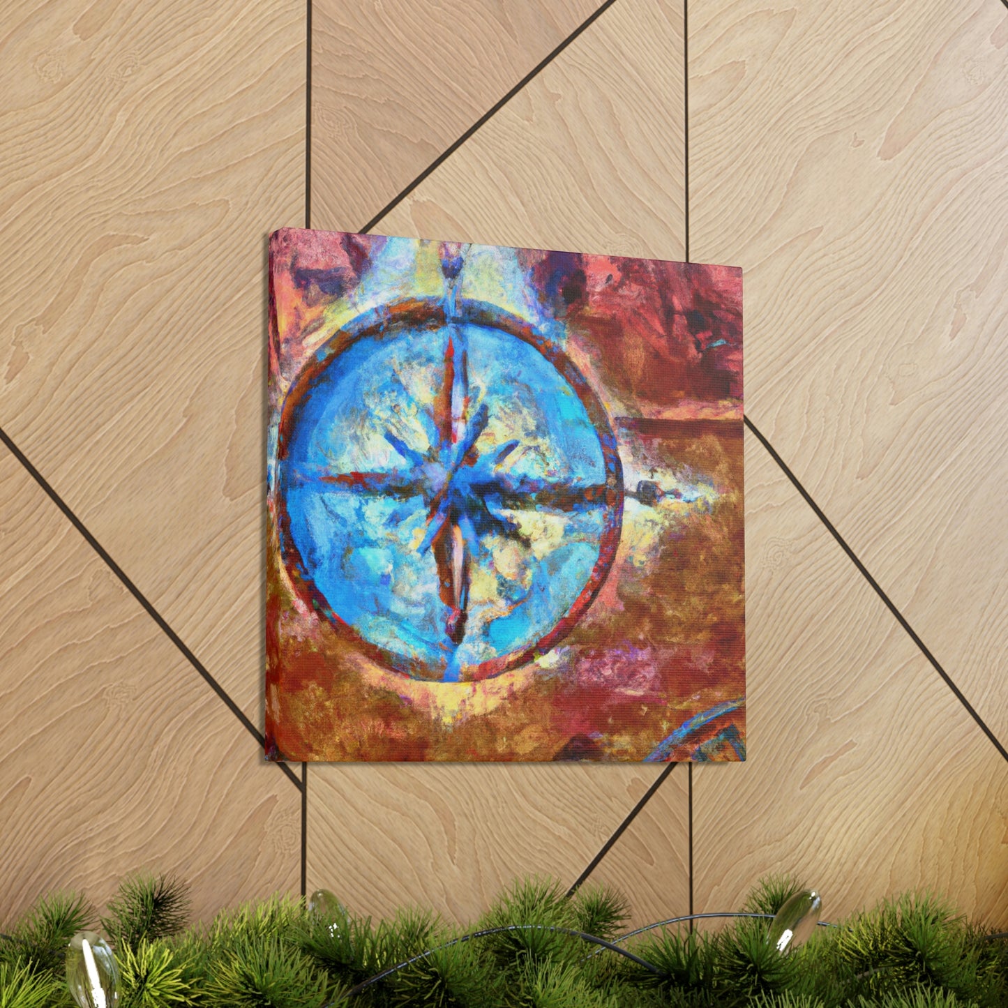 "Compass of Direction" - Canvas