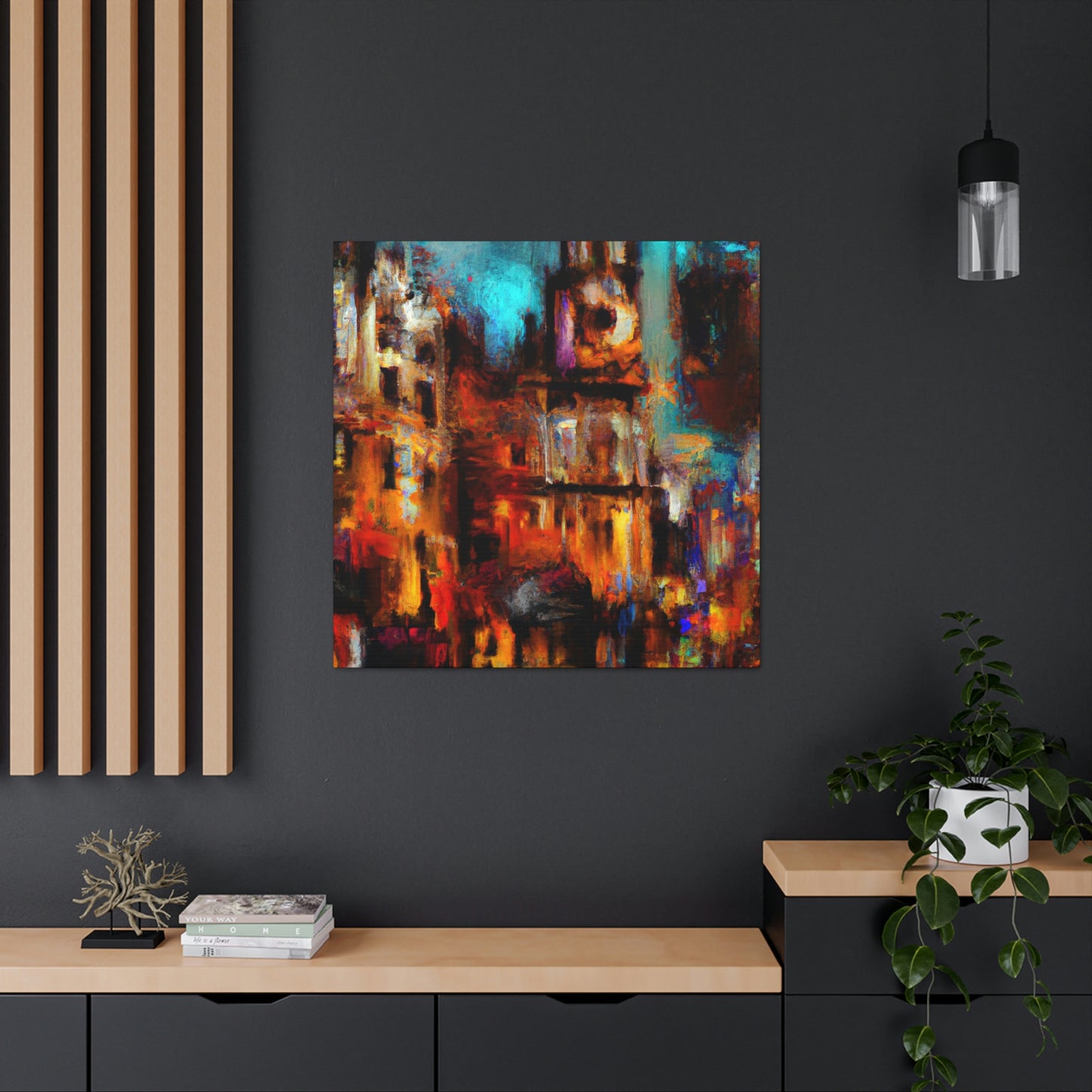 Victorian Expressionist Dream - Canvas