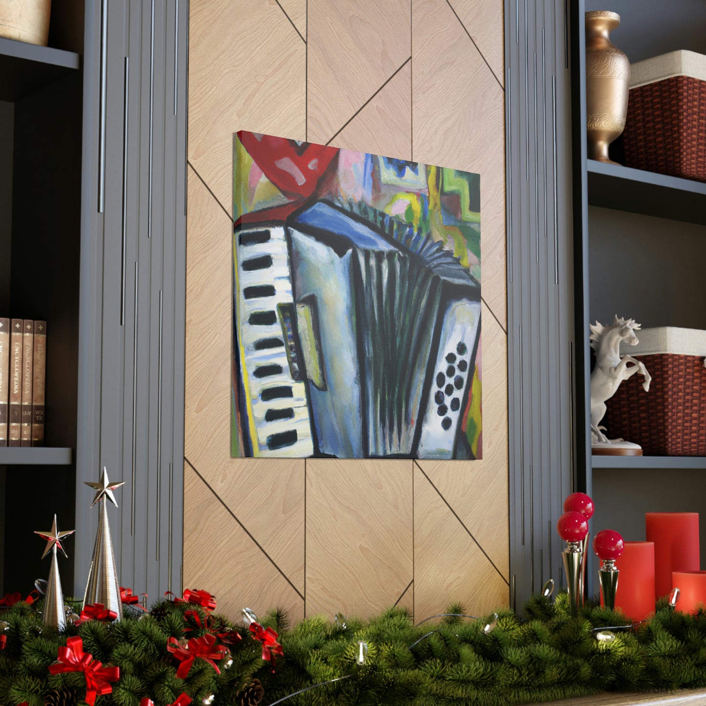 Accordion Fantasia Art - Canvas