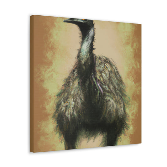 "Emu of the Digital Age" - Canvas