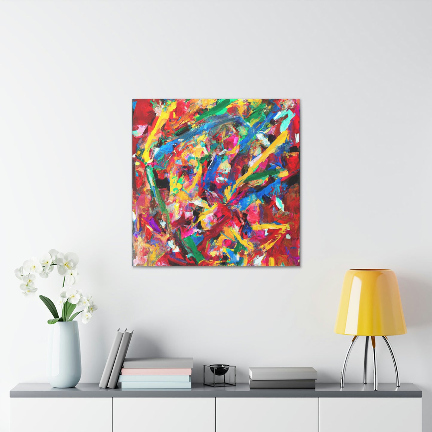 "Birth of Expressionist Fire" - Canvas