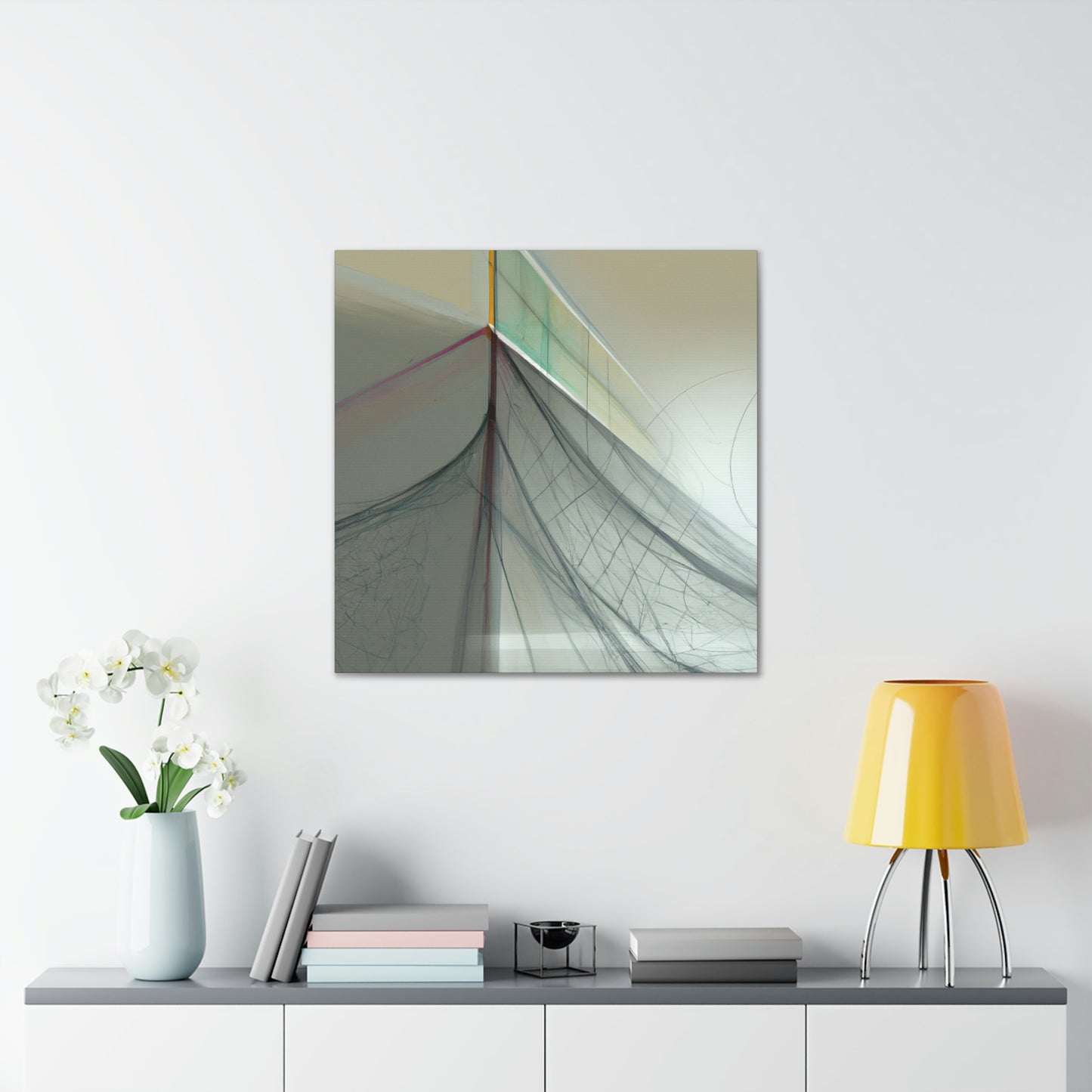 "Fishing Net Reverie" - Canvas