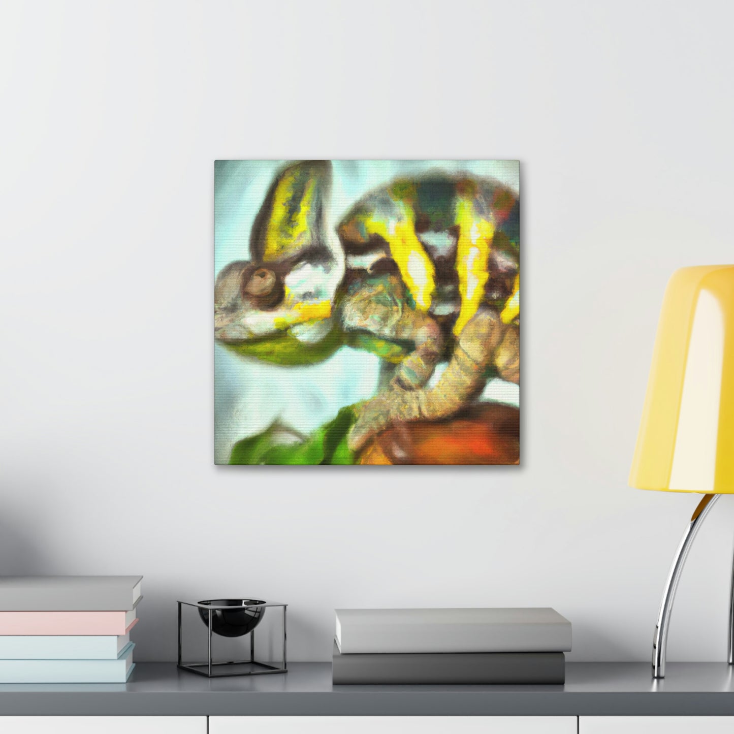 Veiled Chameleon Vision - Canvas