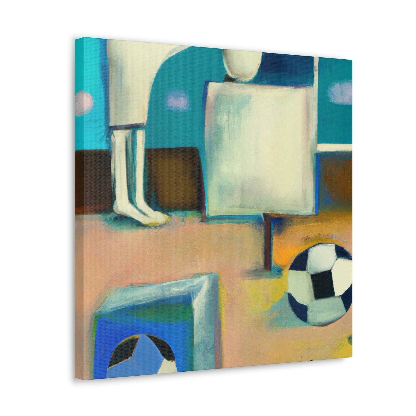 Football in Orbit - Canvas