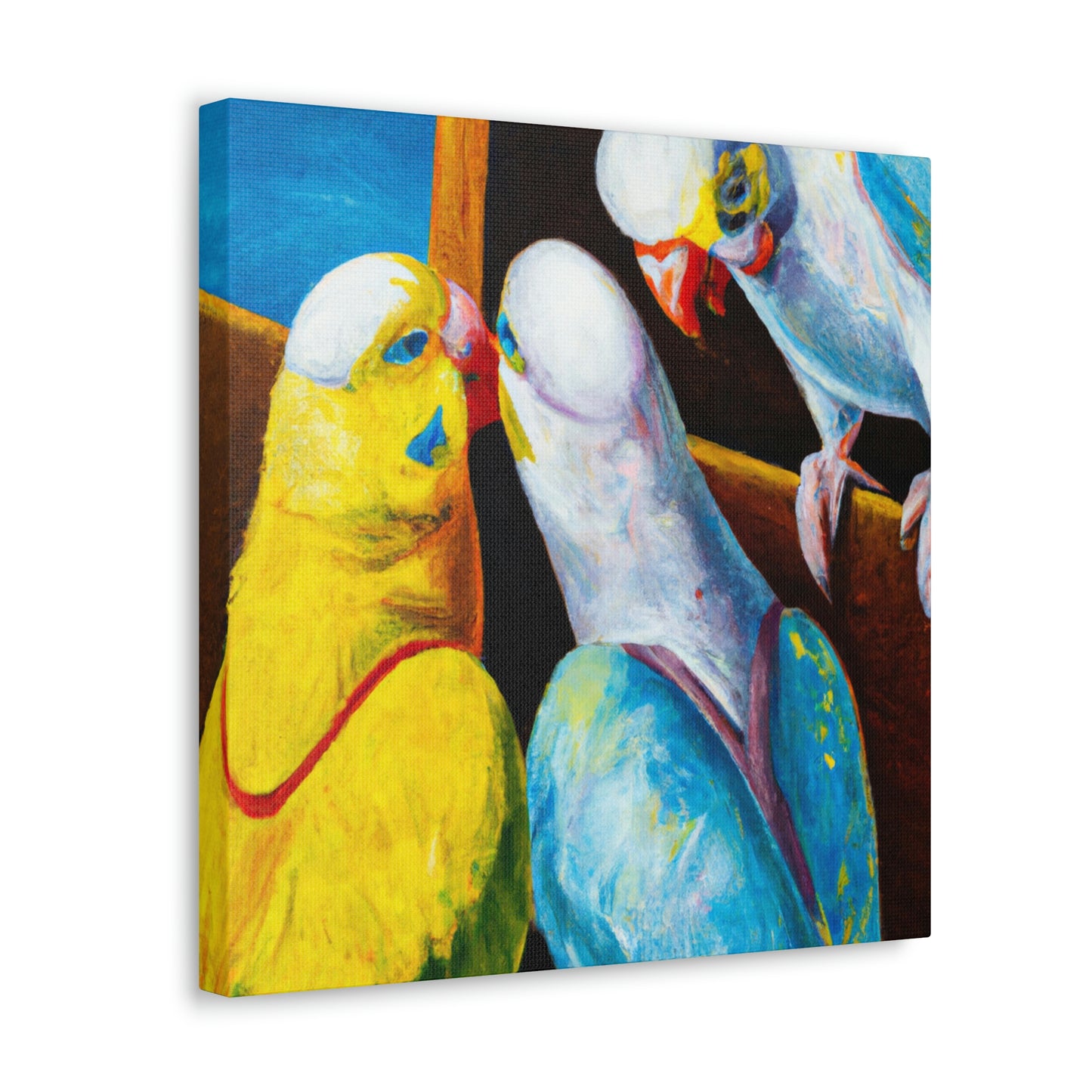 Parakeet Dreamscape - Canvas