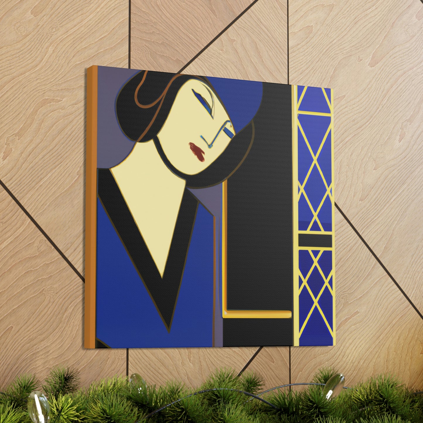 "Roaring Flapper Splendor" - Canvas