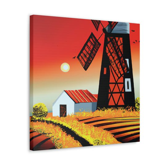 "Windmill in the Sky" - Canvas