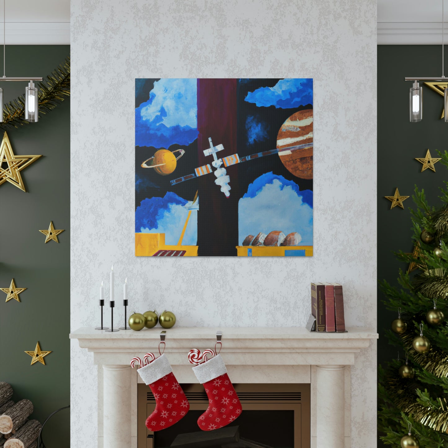 Space Station Eternity - Canvas