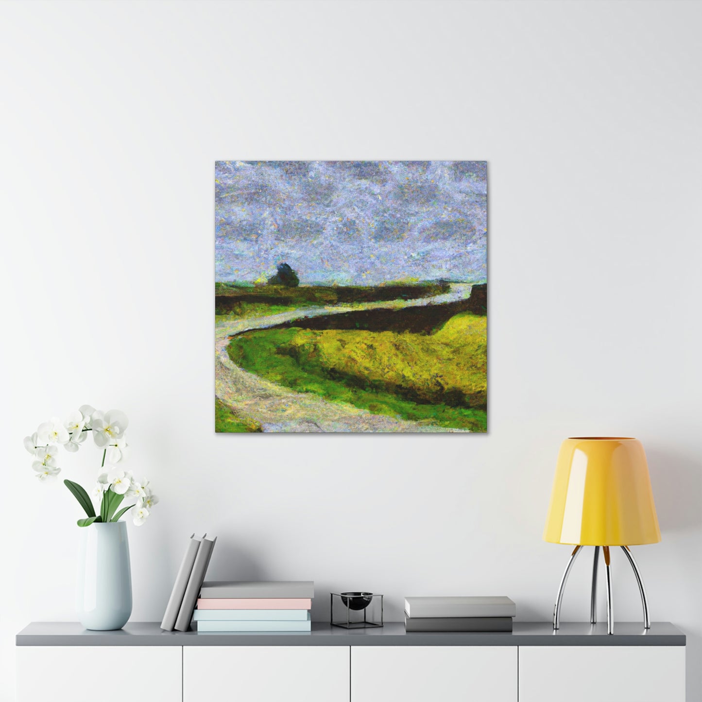 Country Road Dreamscape - Canvas