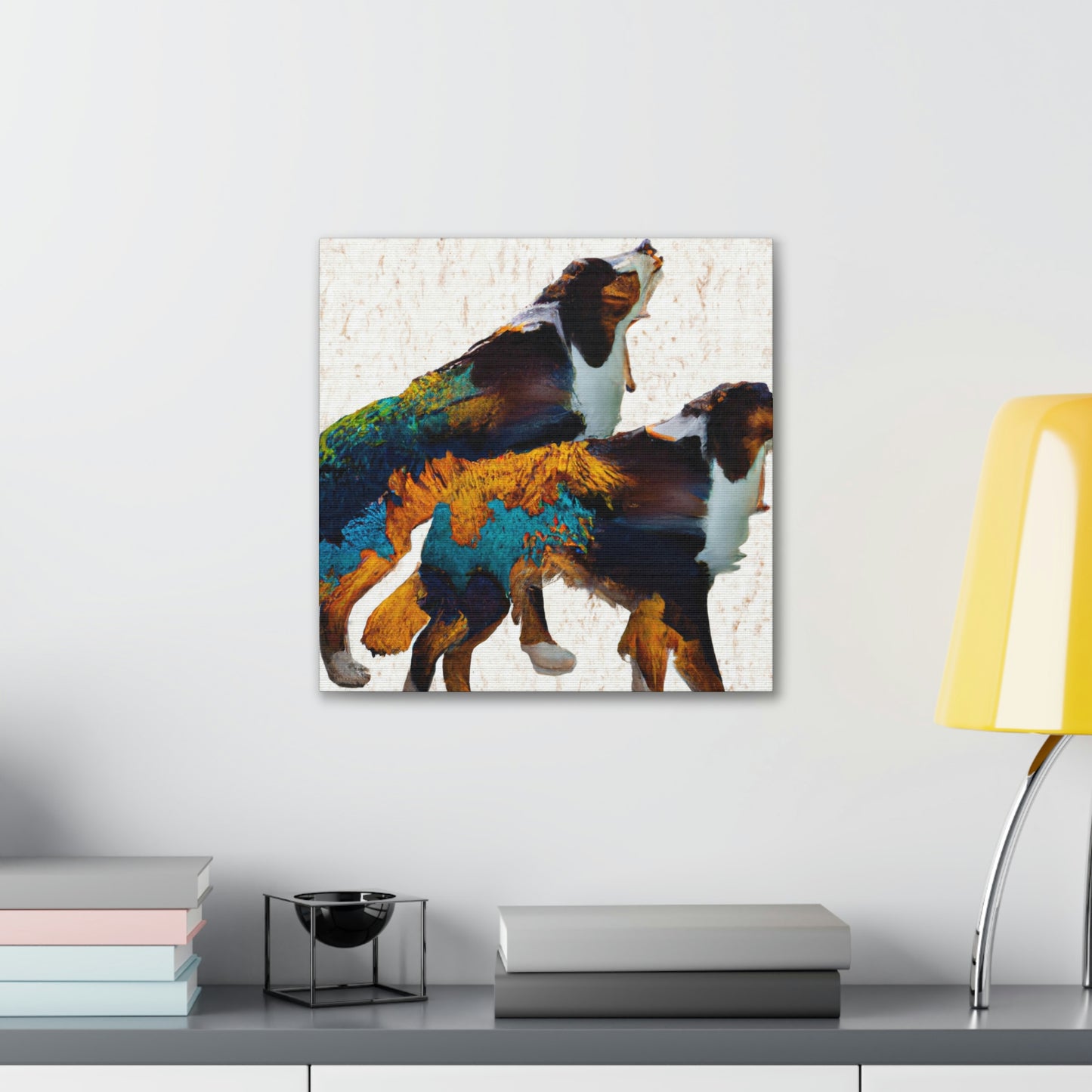 "Aussie Shepherd Minimalism" - Canvas