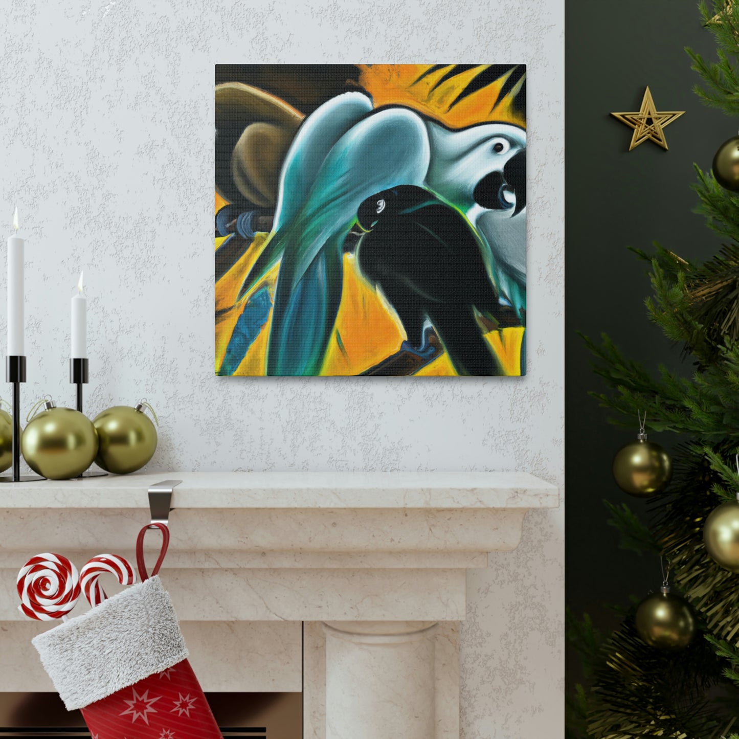 Macaw Mirage Surreal - Canvas