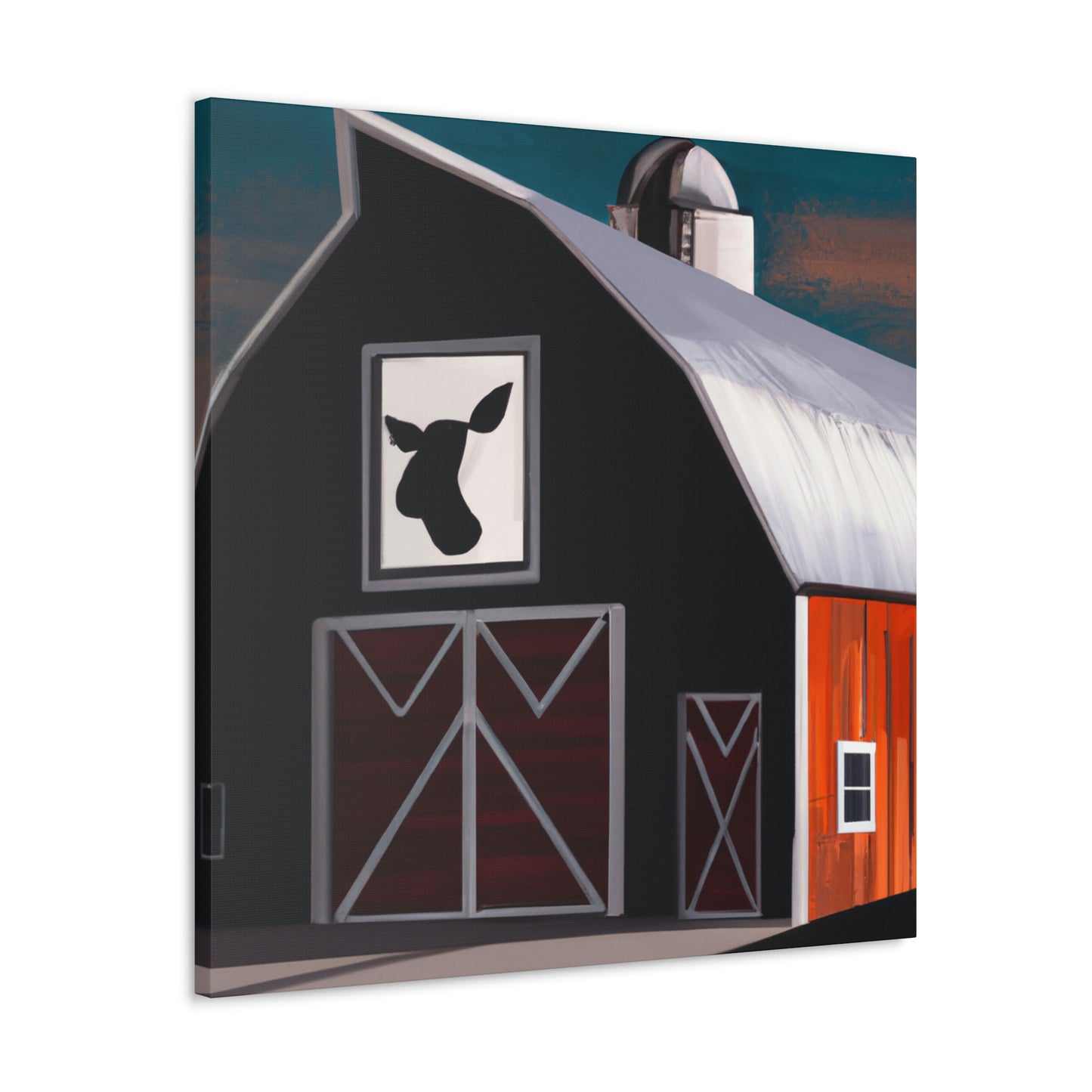 "Barn of Deco Dreams" - Canvas