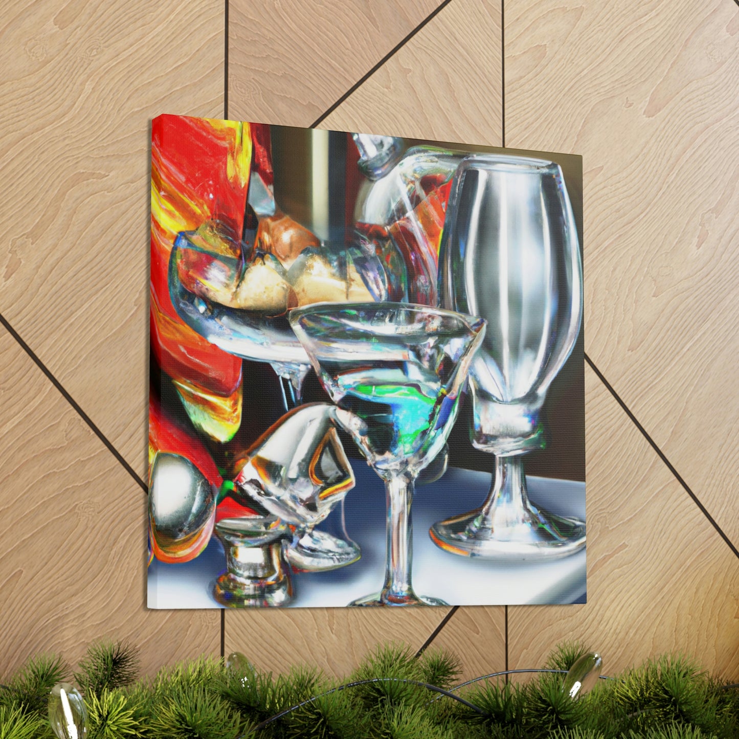 Alcoholic Nectar Glows - Canvas