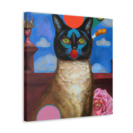 Siamese Splendour Painting - Canvas