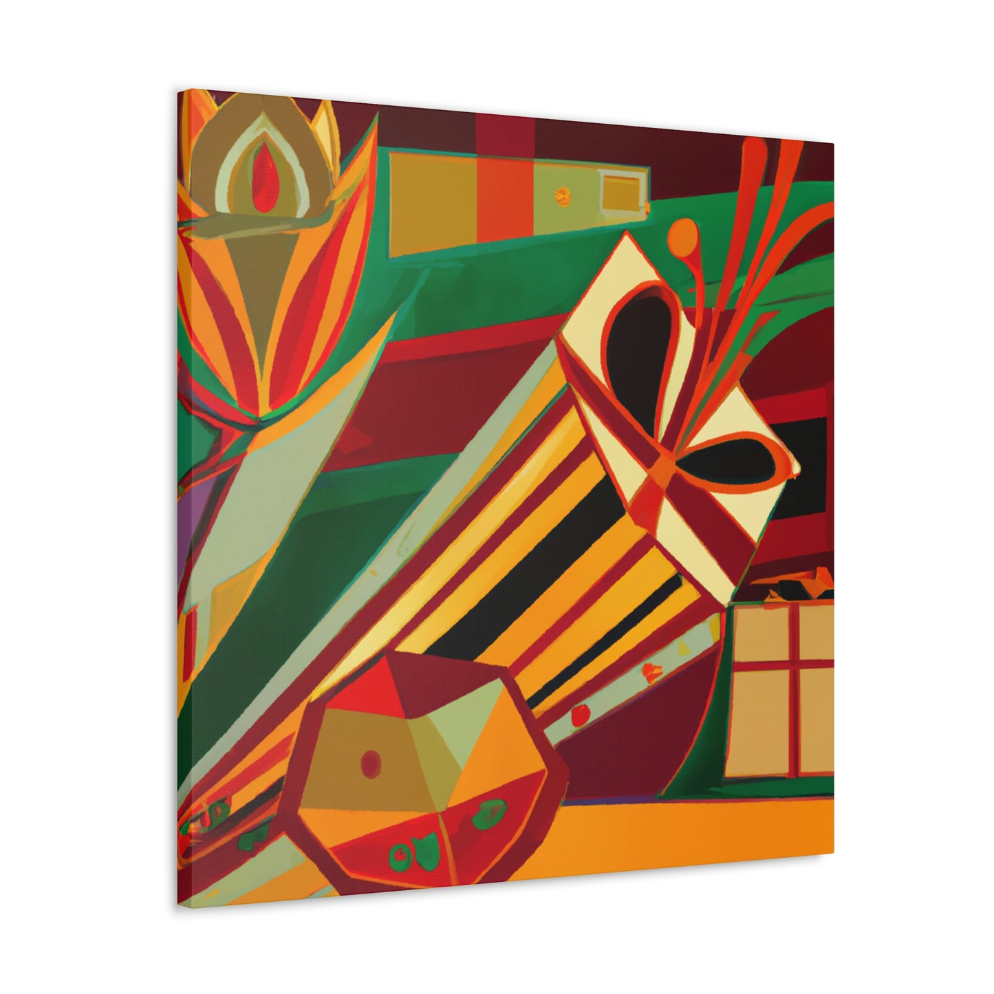 Presents in Art Deco - Canvas