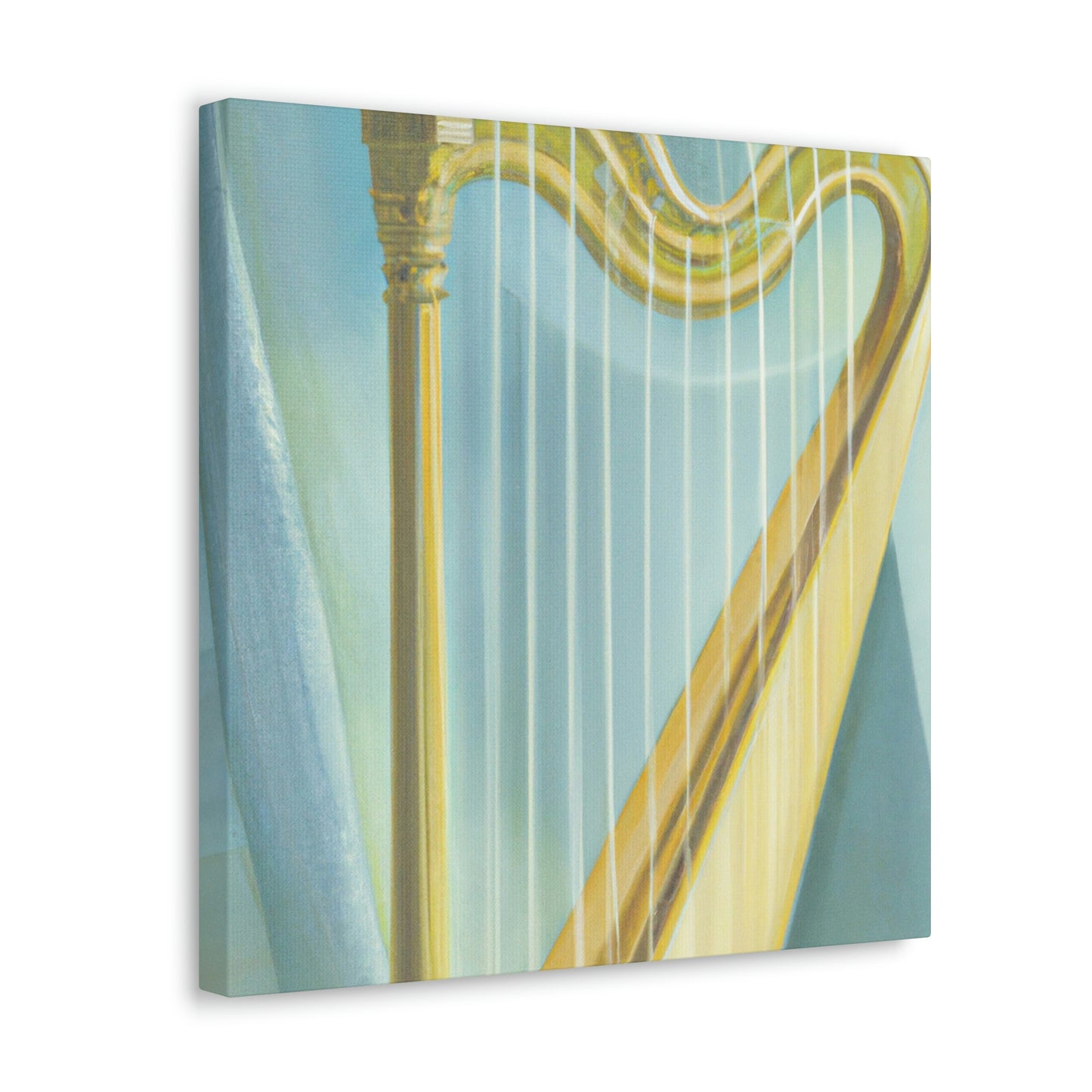 "Harp in Art Deco" - Canvas