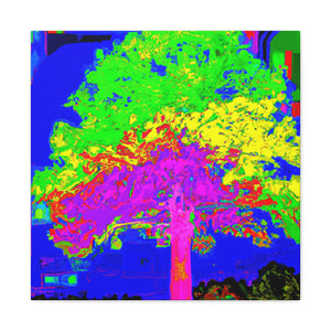 Oak Tree Expressionism. - Canvas