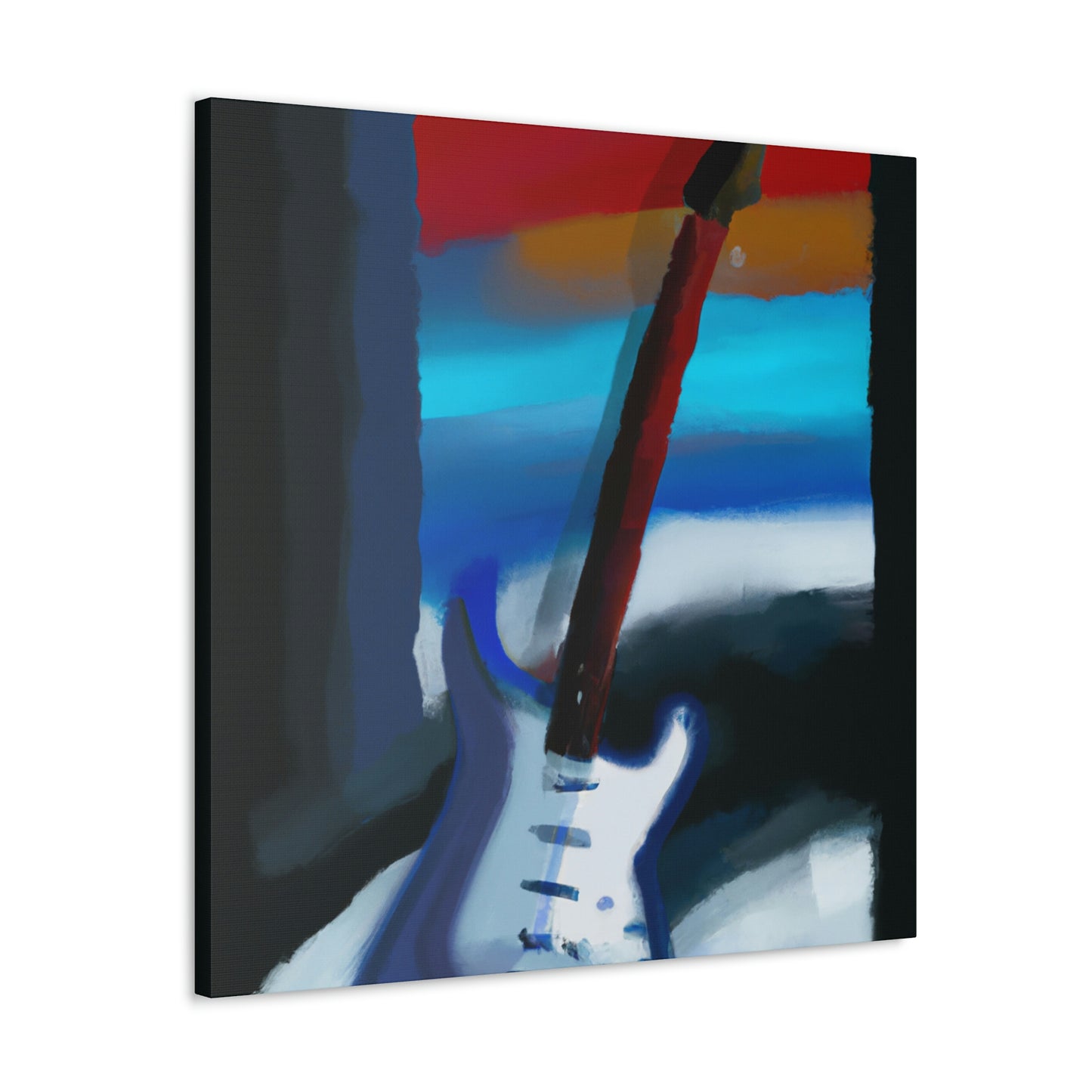 Fender's Expressionist Dream - Canvas