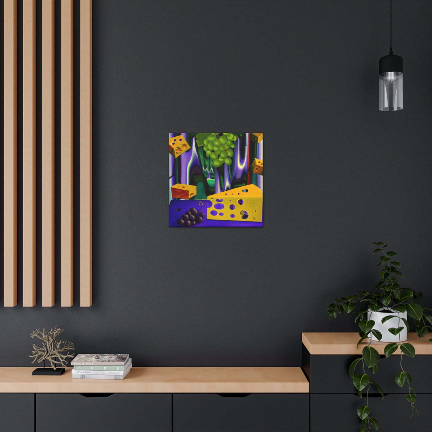 Cheese and Grapes Dream - Canvas