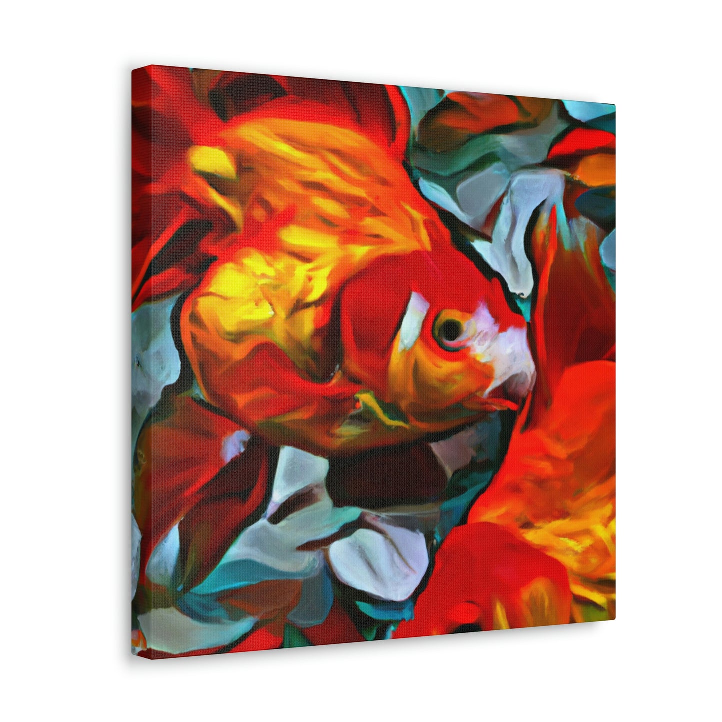 Golden Fish Dreaming - Canvas