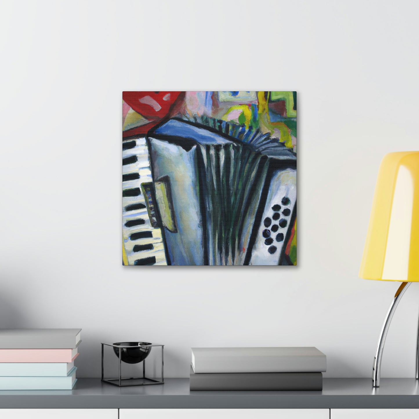 Accordion Fantasia Art - Canvas