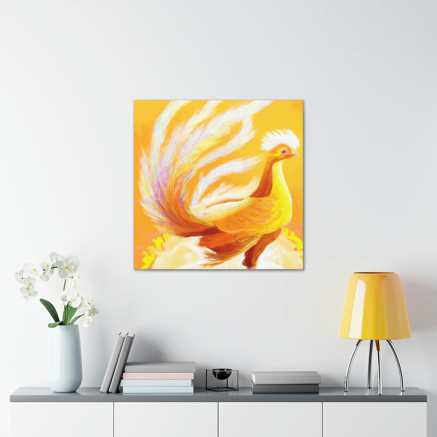 Golden Pheasant Splendor - Canvas