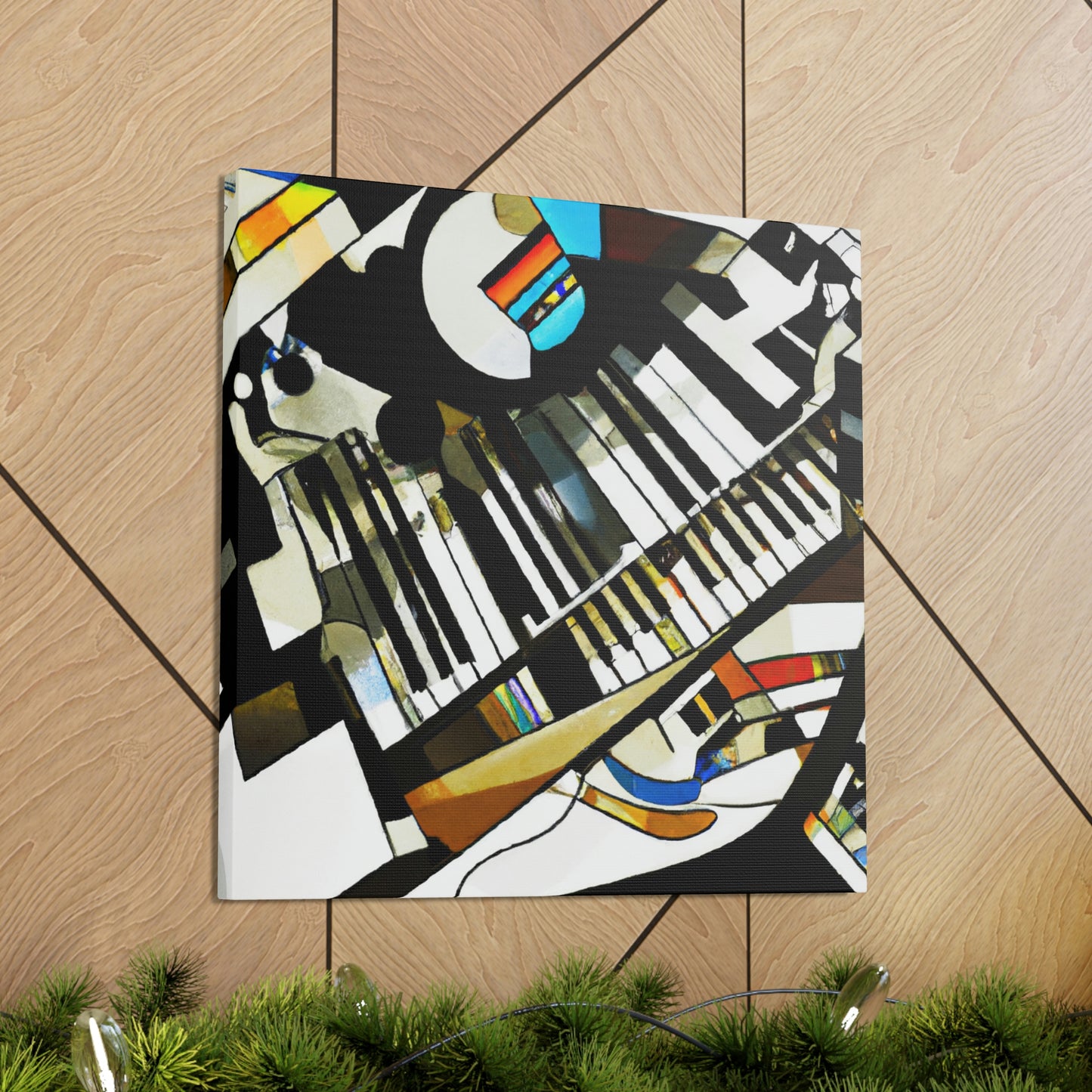 "Piano Sonata in Blue" - Canvas