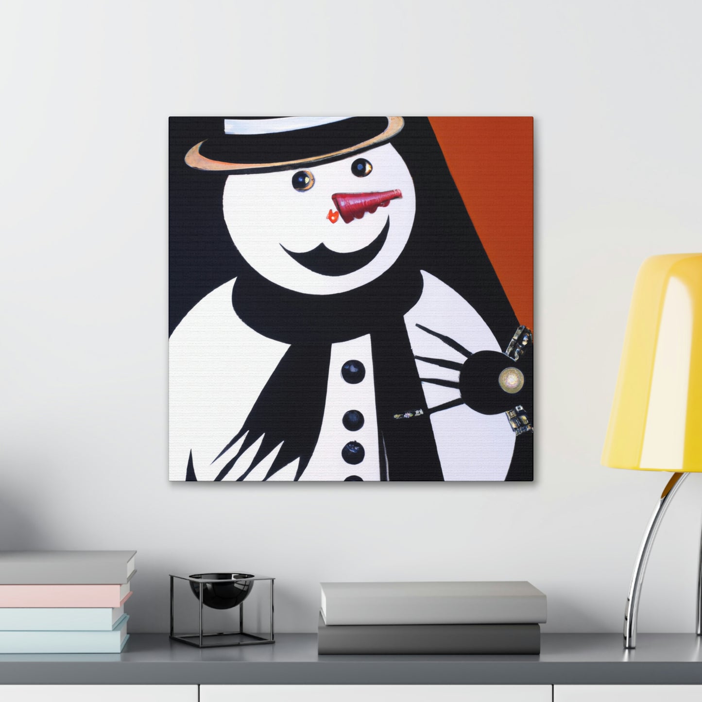 "Frosty's Silent Majesty" - Canvas