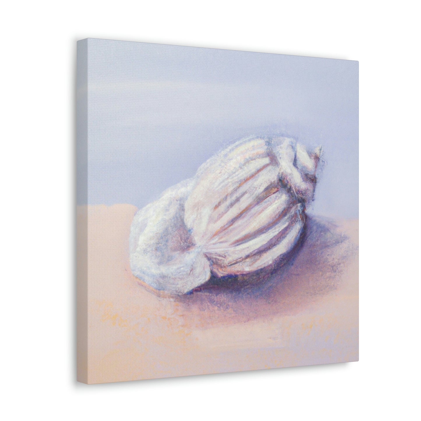 "Seashell in Moonlight" - Canvas