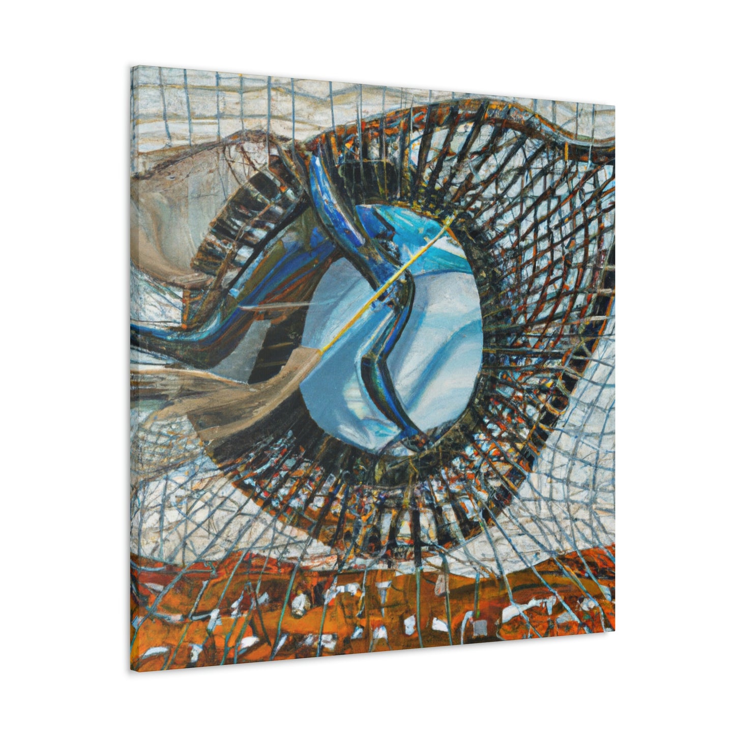 Fishing Nets Elegance - Canvas