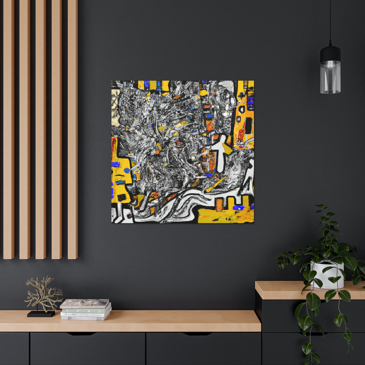 River Reflections in Time - Canvas