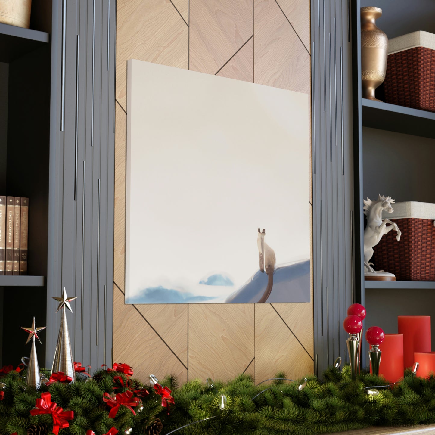 Siamese Simplicity Scene - Canvas