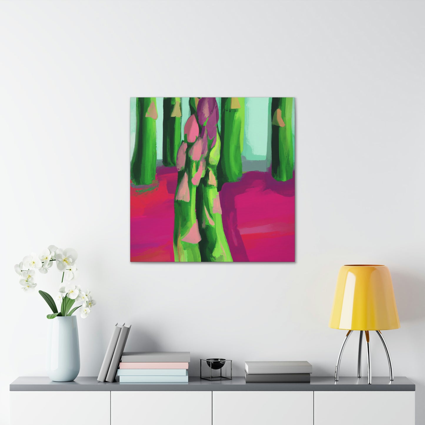 Asparagus of Abstraction - Canvas