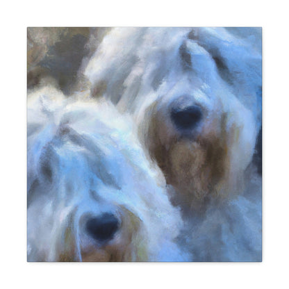 Old English Sheepdog Dream - Canvas