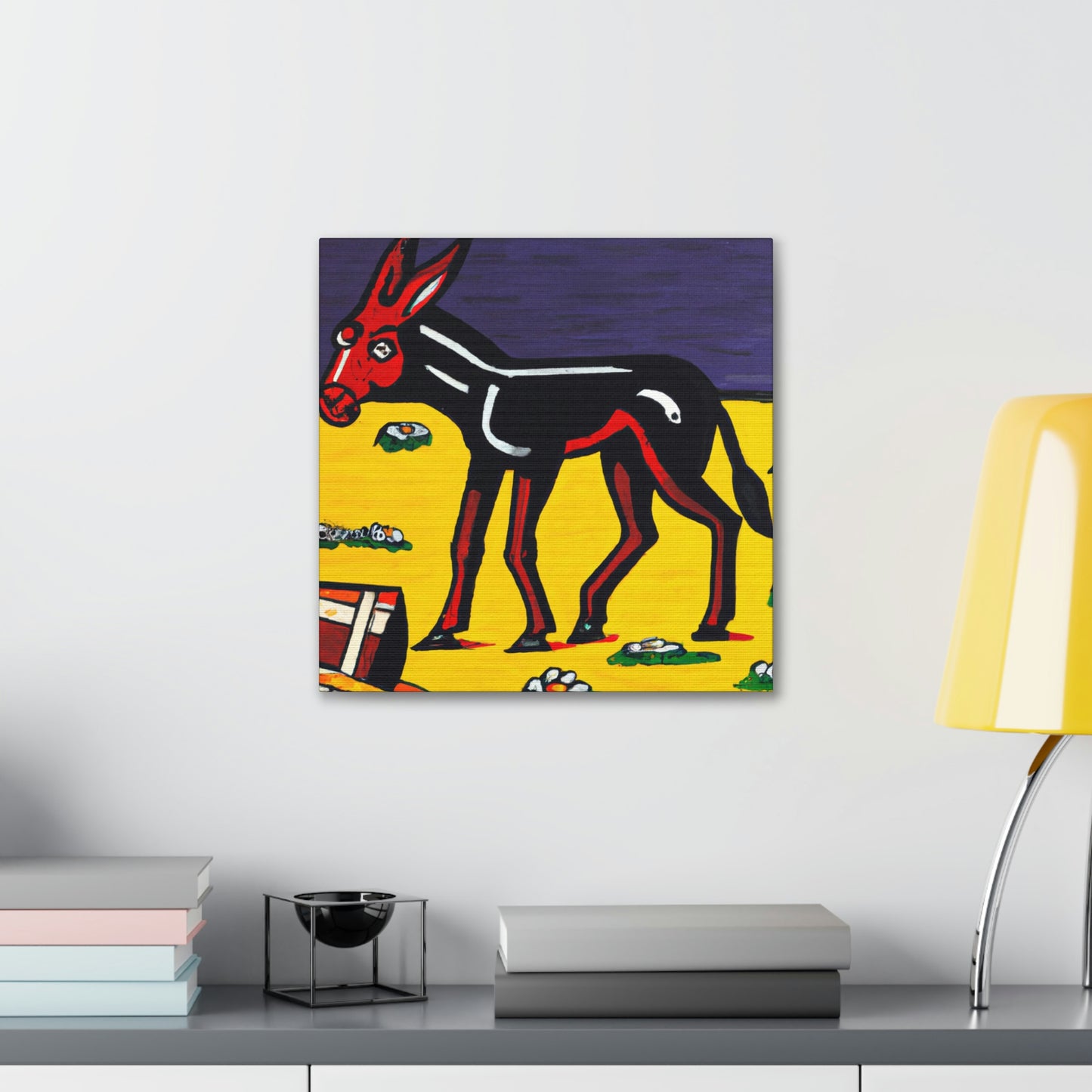 The Donkey's Style Dance - Canvas