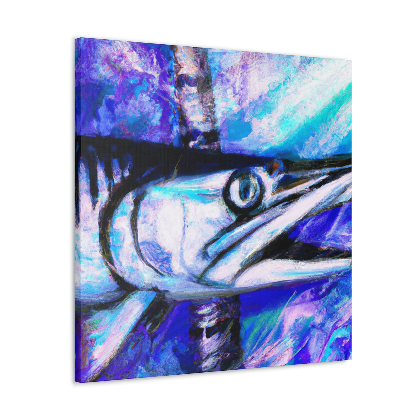 "Barracuda in Expressionism" - Canvas