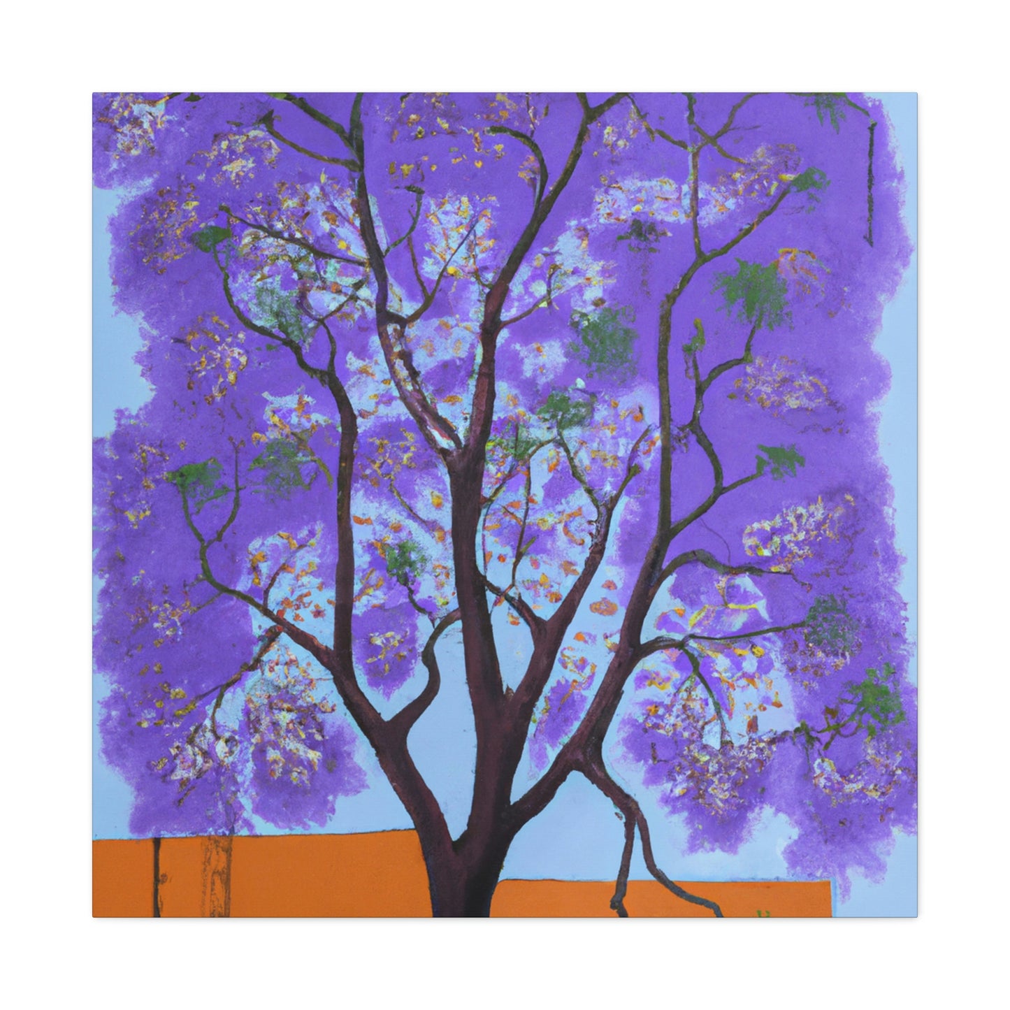 Cascading Jacaranda Joy - Canvas