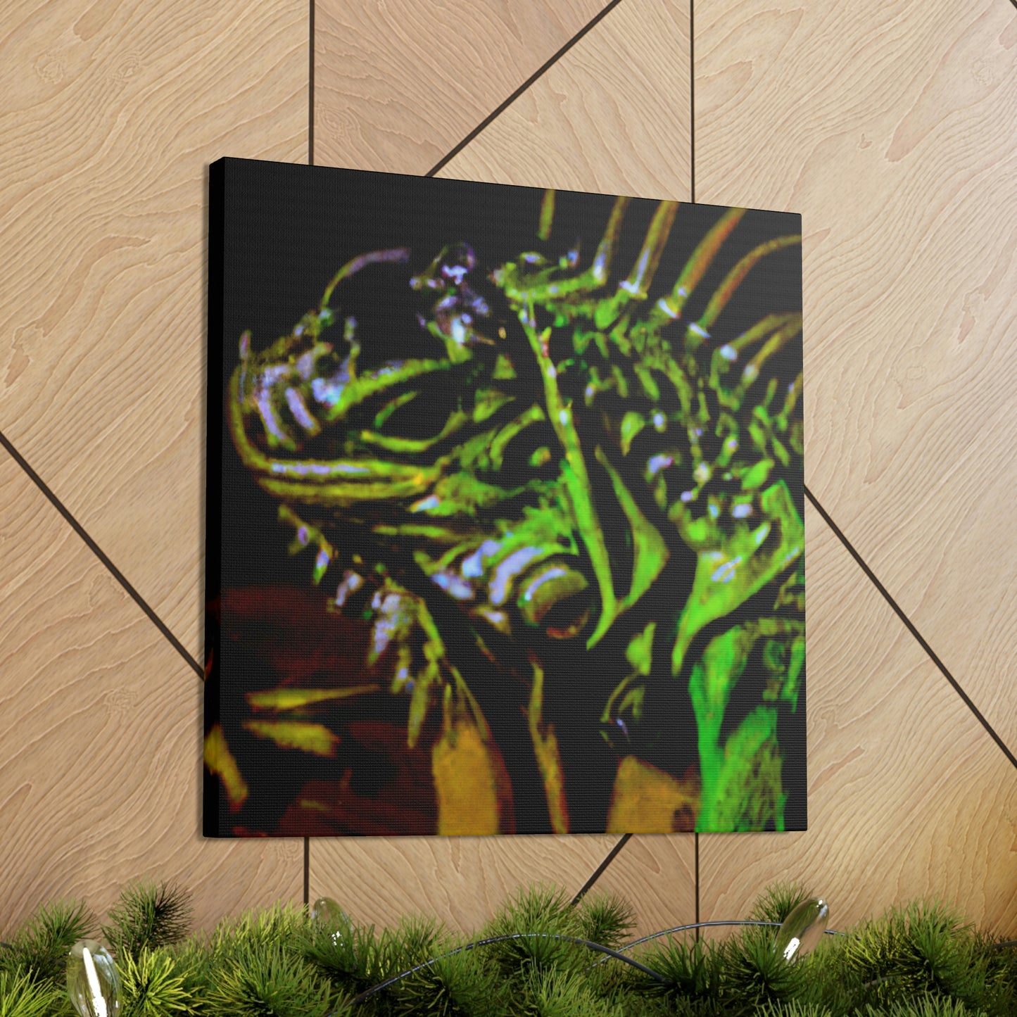 Iguana in Springtime - Canvas