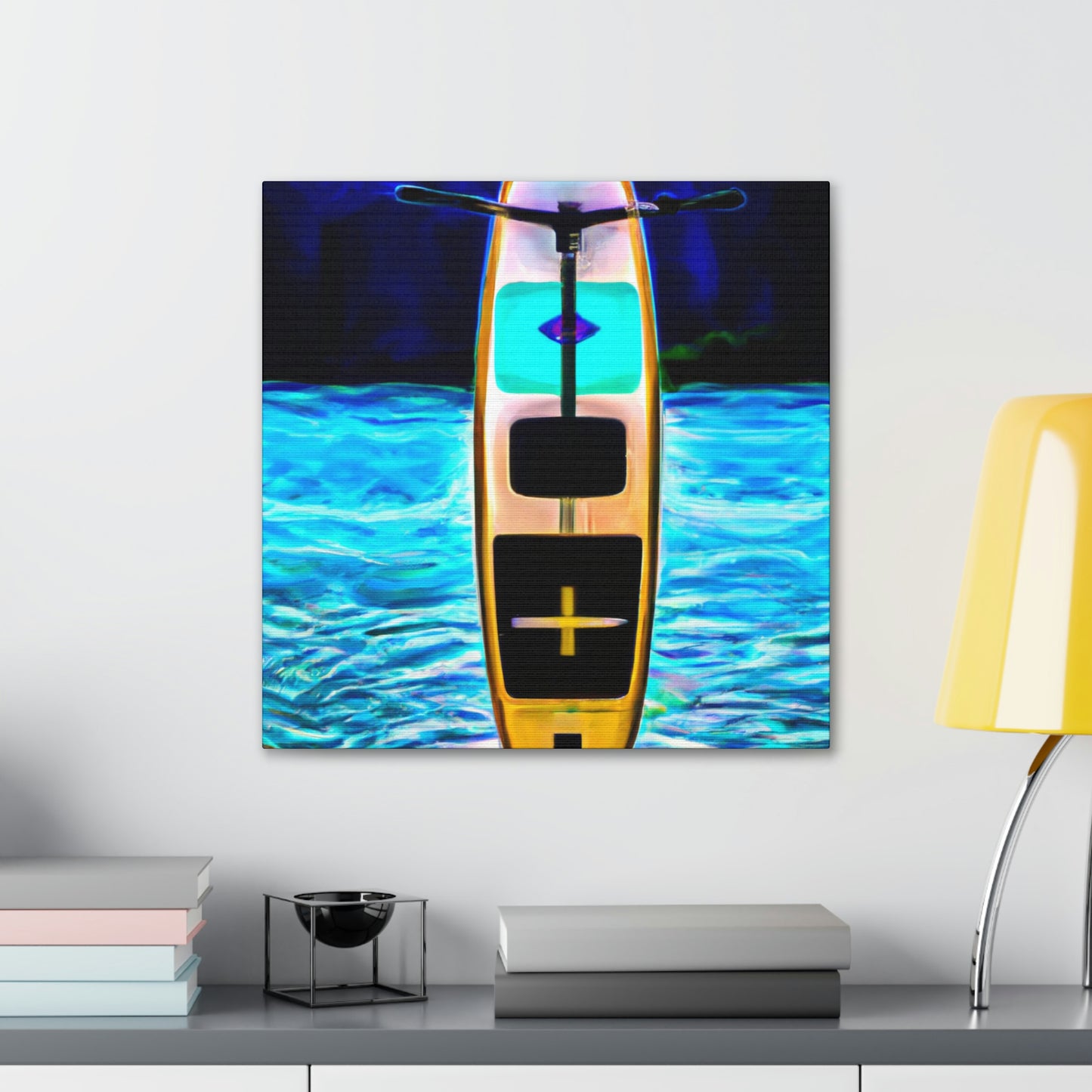 "Paddling Through Eternity" - Canvas