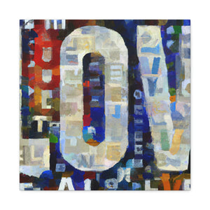 Love Letters Illuminated - Canvas