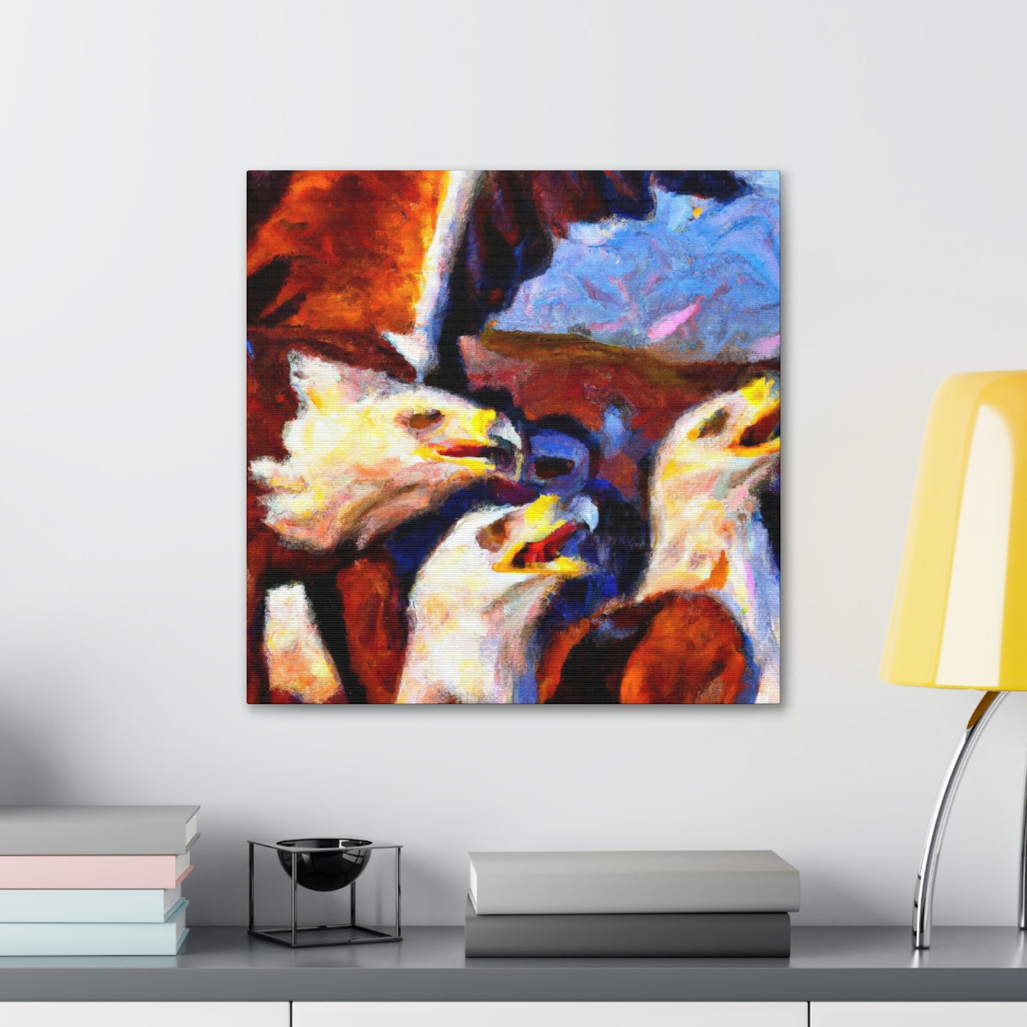 "Majesty of Bald Eagles" - Canvas