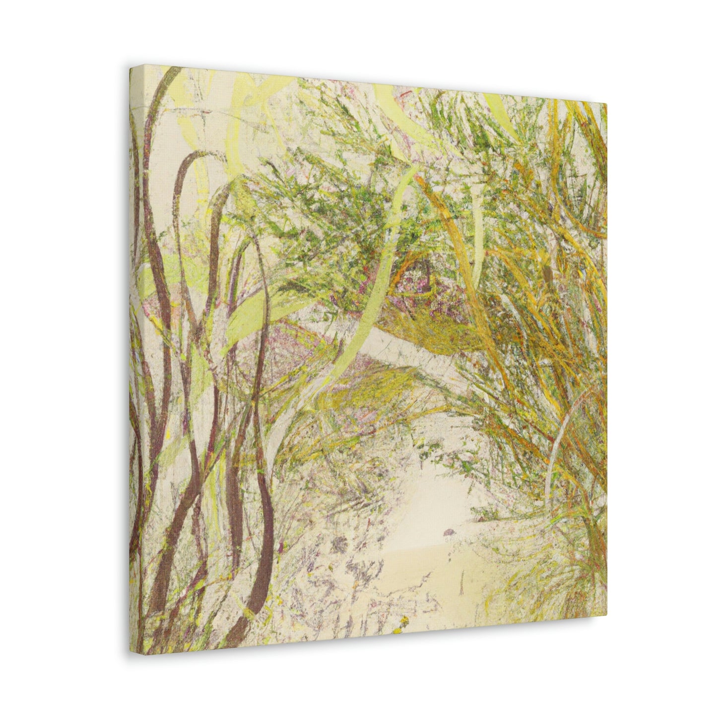 Willow Tree Abstracted - Canvas