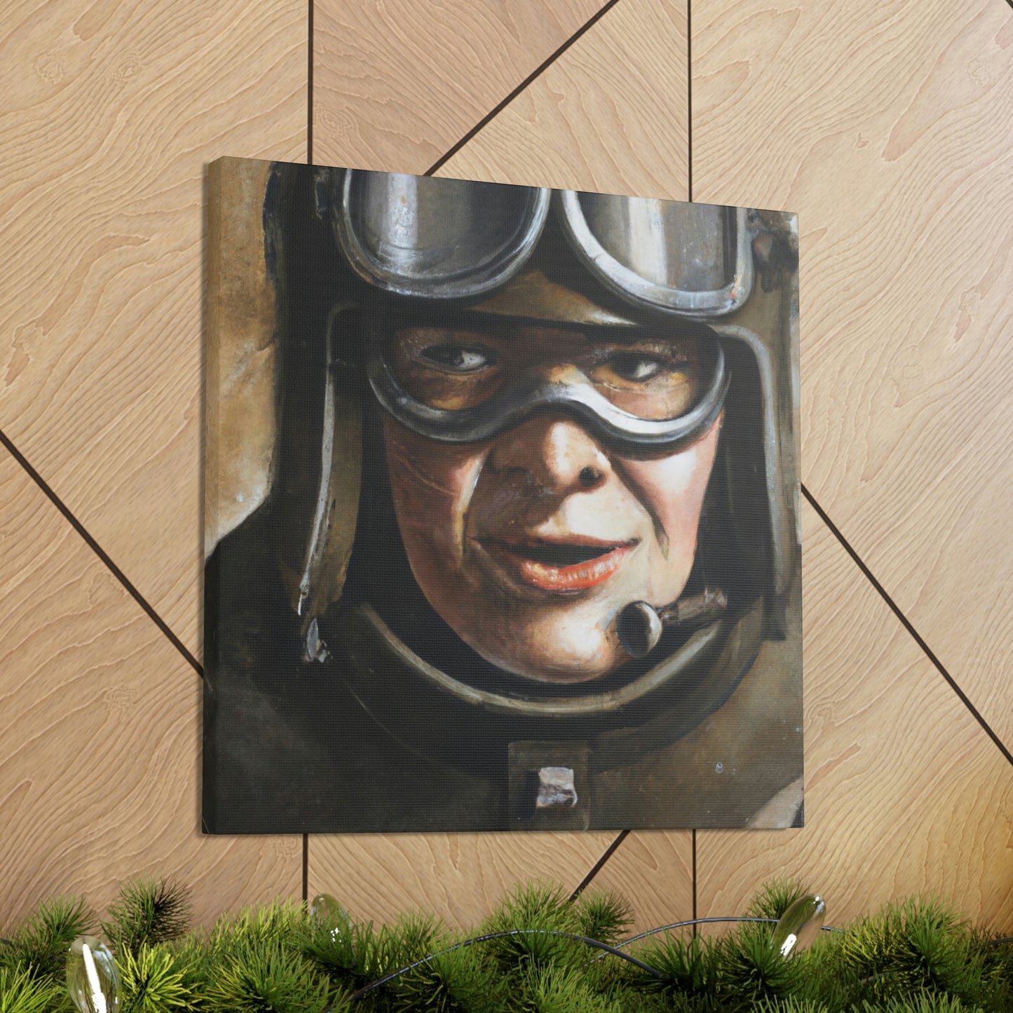 Aviator's Flight Triumph - Canvas