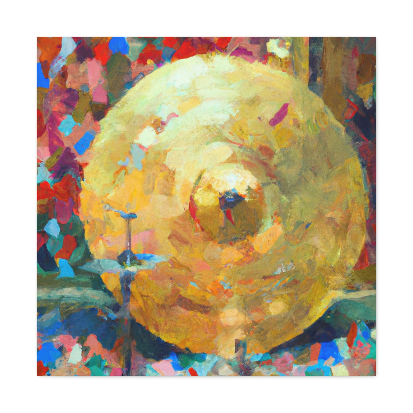 "Cymbal Cadence - Canvas" - Canvas