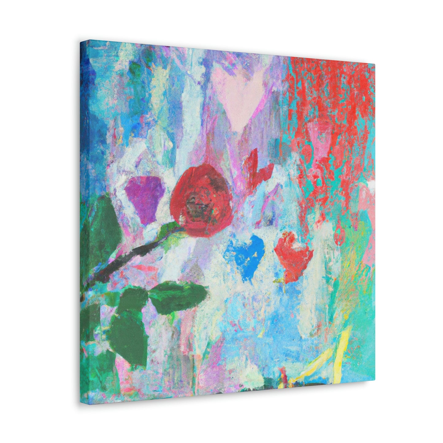 "Love Bouquet Abloom" - Canvas