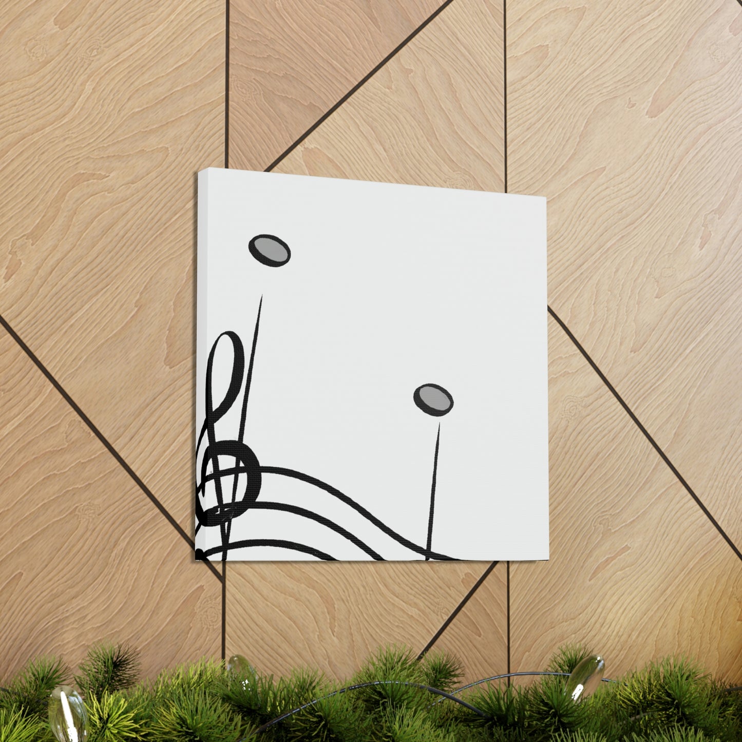 "Music of Minimalism" - Canvas