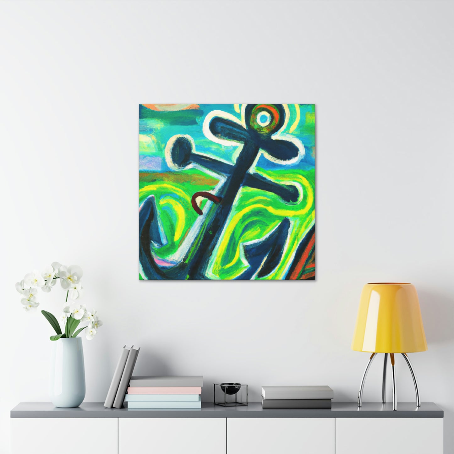 Anchor of Strength. - Canvas