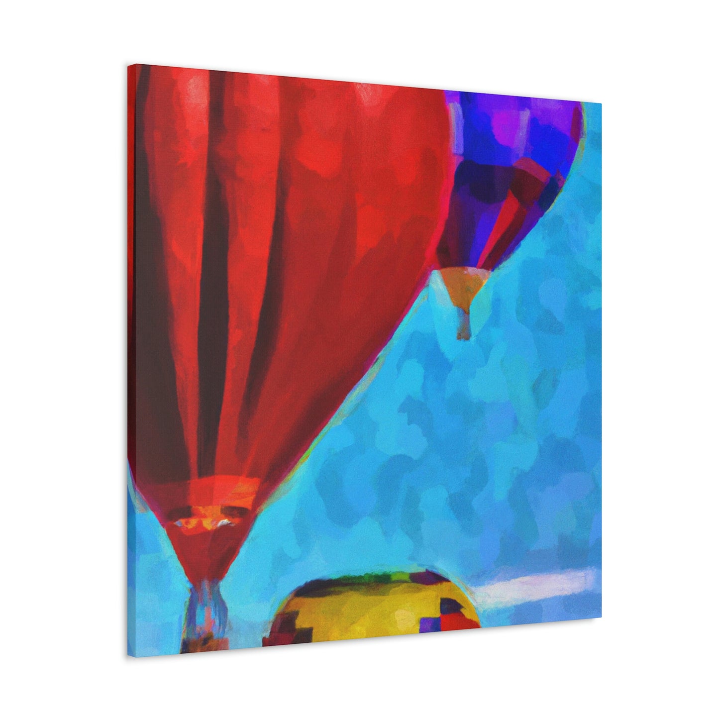 "Ascending Balloon Fantasy" - Canvas